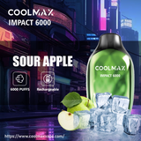 COOLMAX  IMPACT 6000 - Icy Rechargeable Disposable Vape