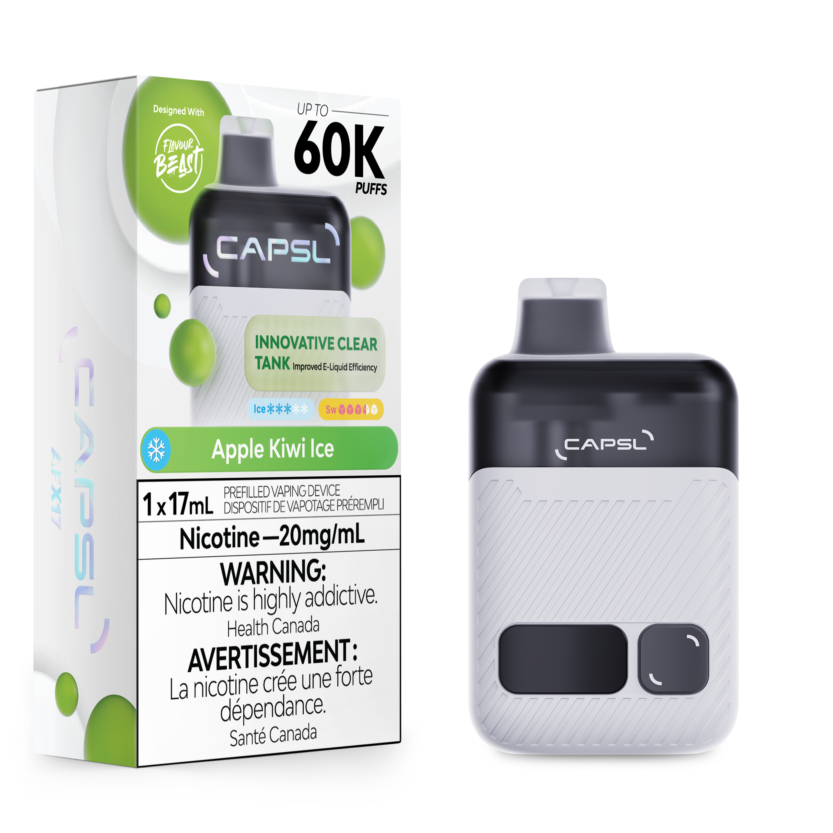 CAPSL AFX17 60K by Flavour Beast Disposable