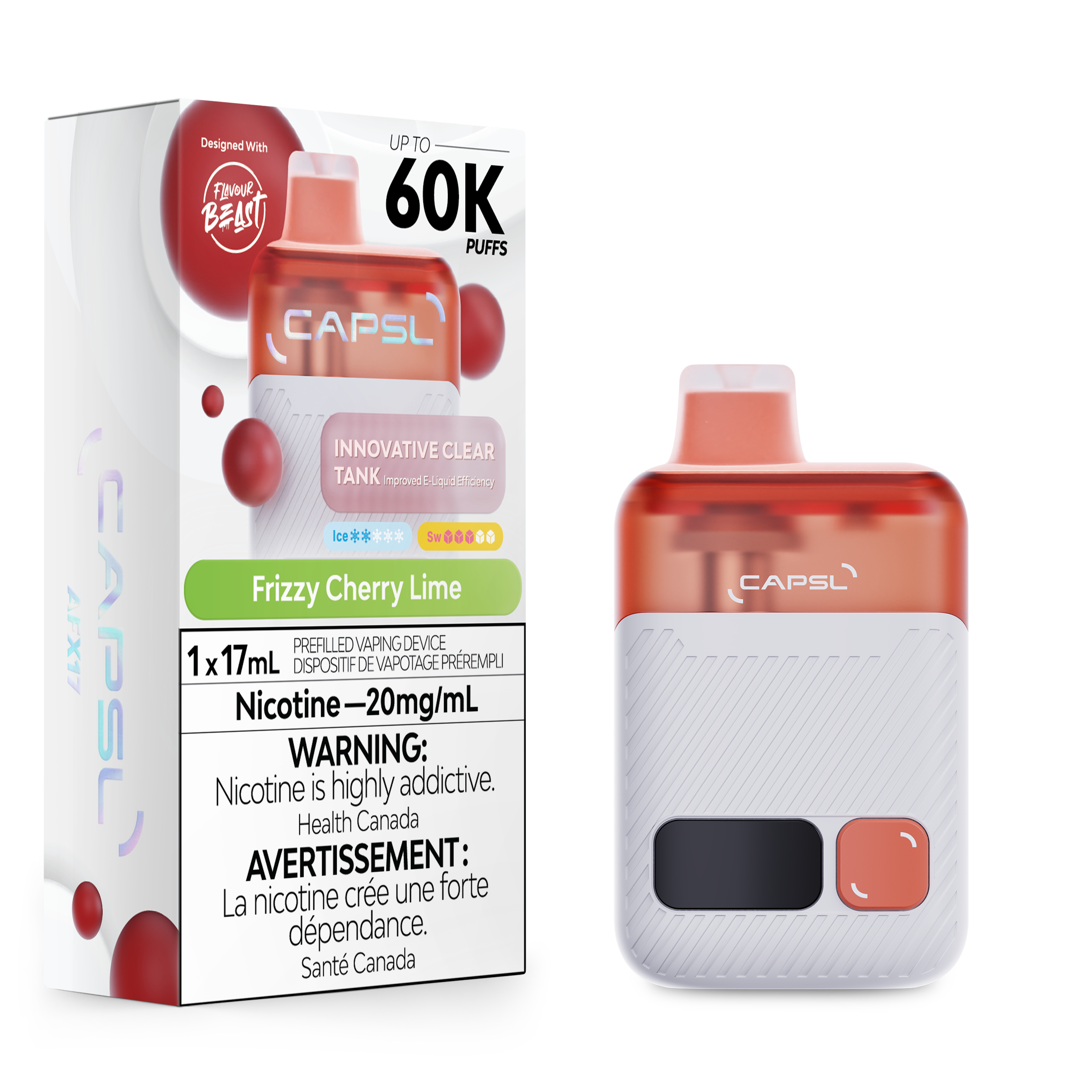 CAPSL AFX17 60K by Flavour Beast Disposable
