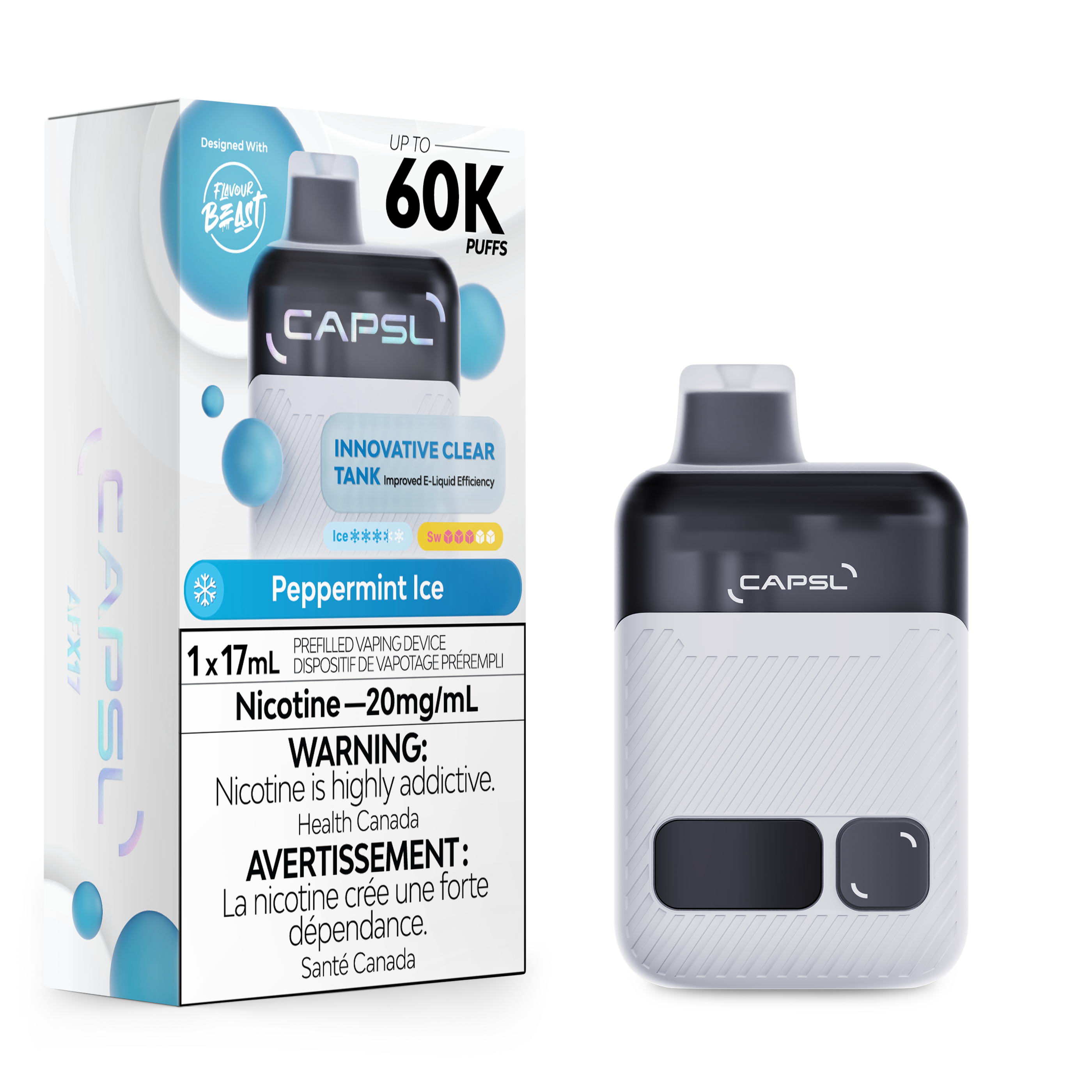 CAPSL AFX17 60K by Flavour Beast Disposable