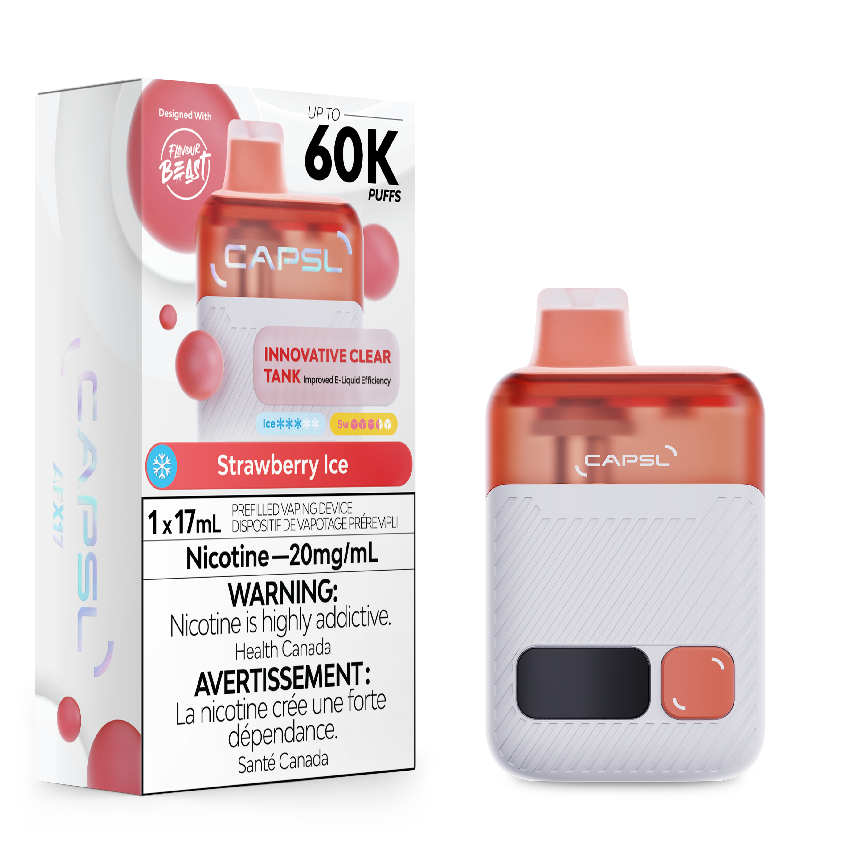 CAPSL AFX17 60K by Flavour Beast Disposable