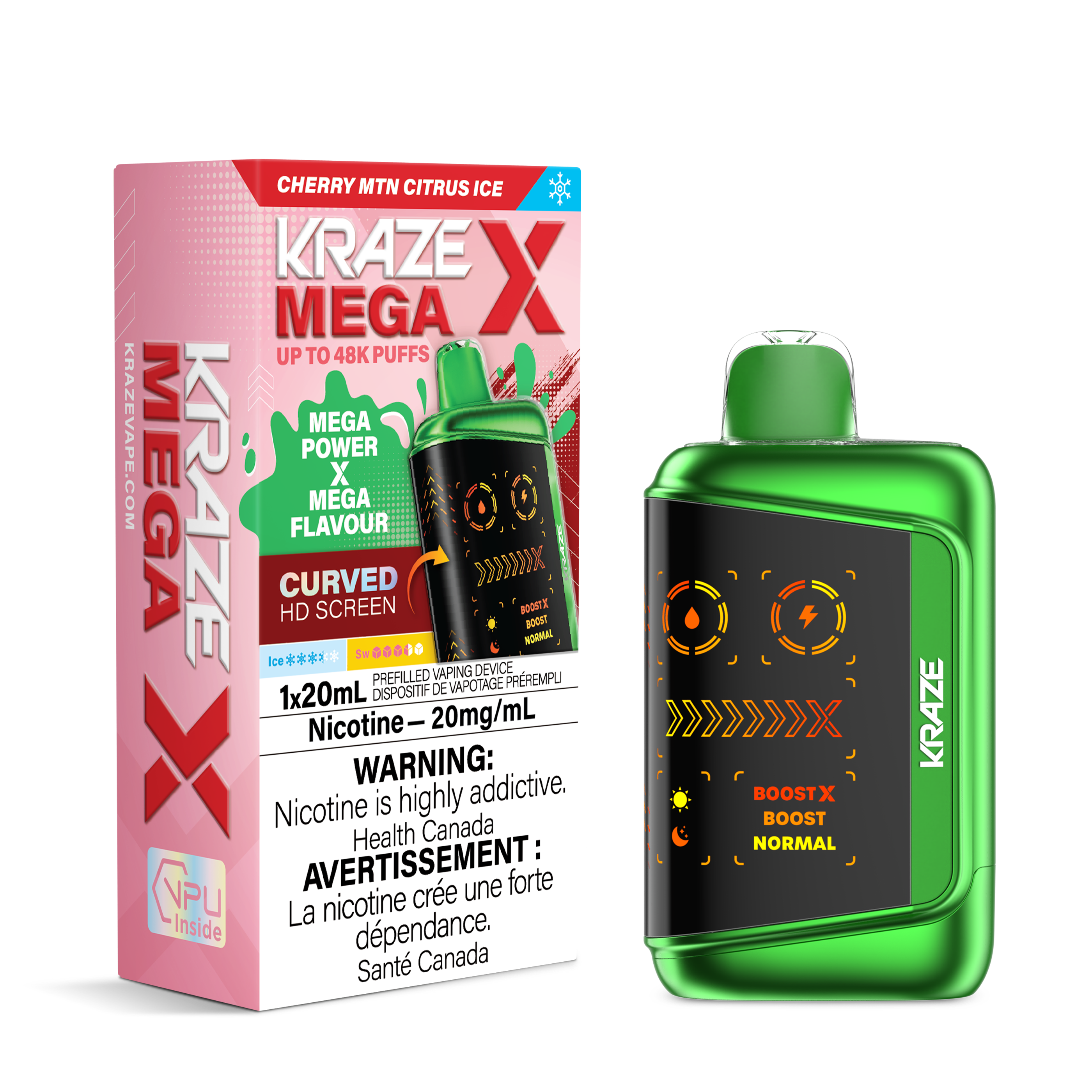 Kraze MEGA X 48K Disposable