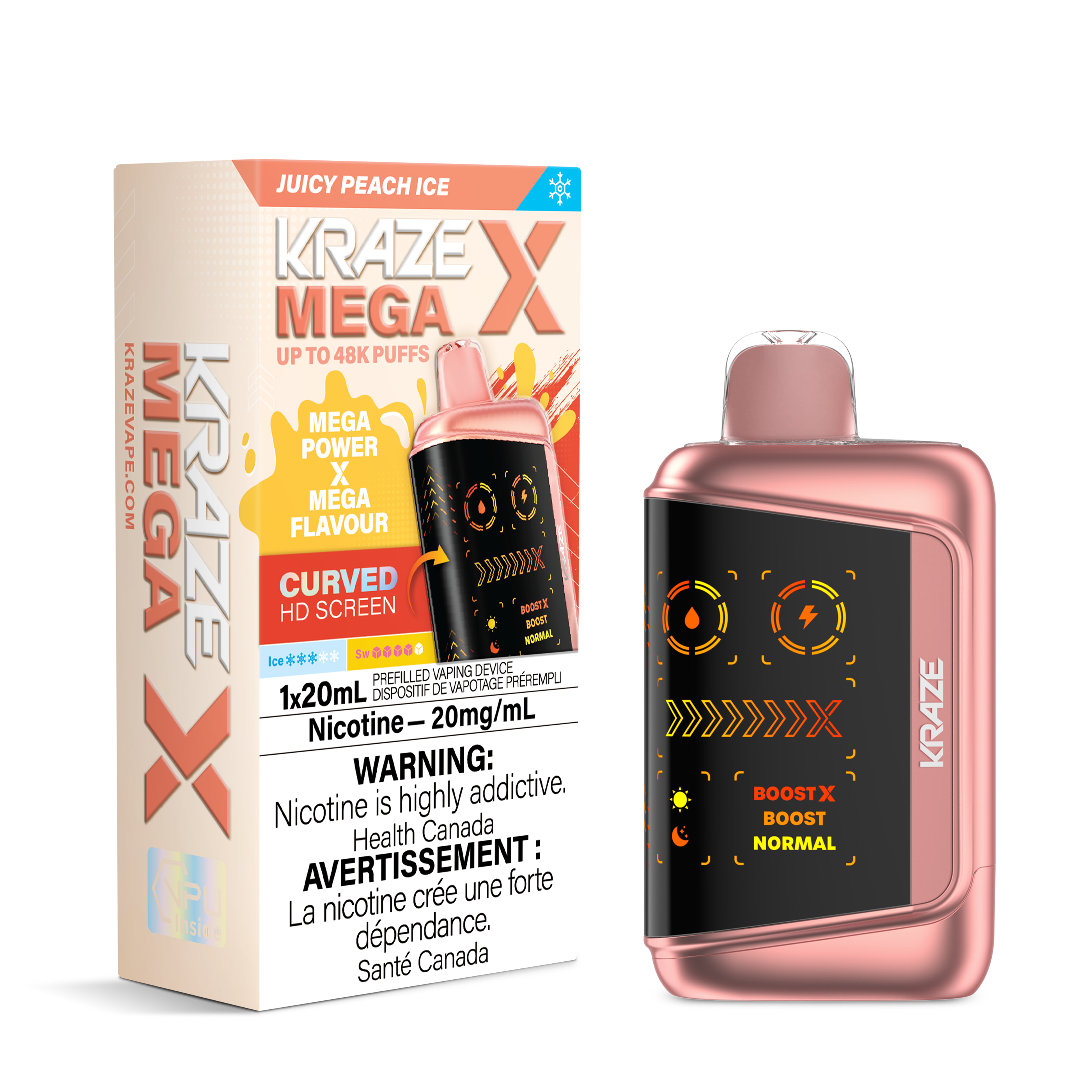 Kraze MEGA X 48K Disposable
