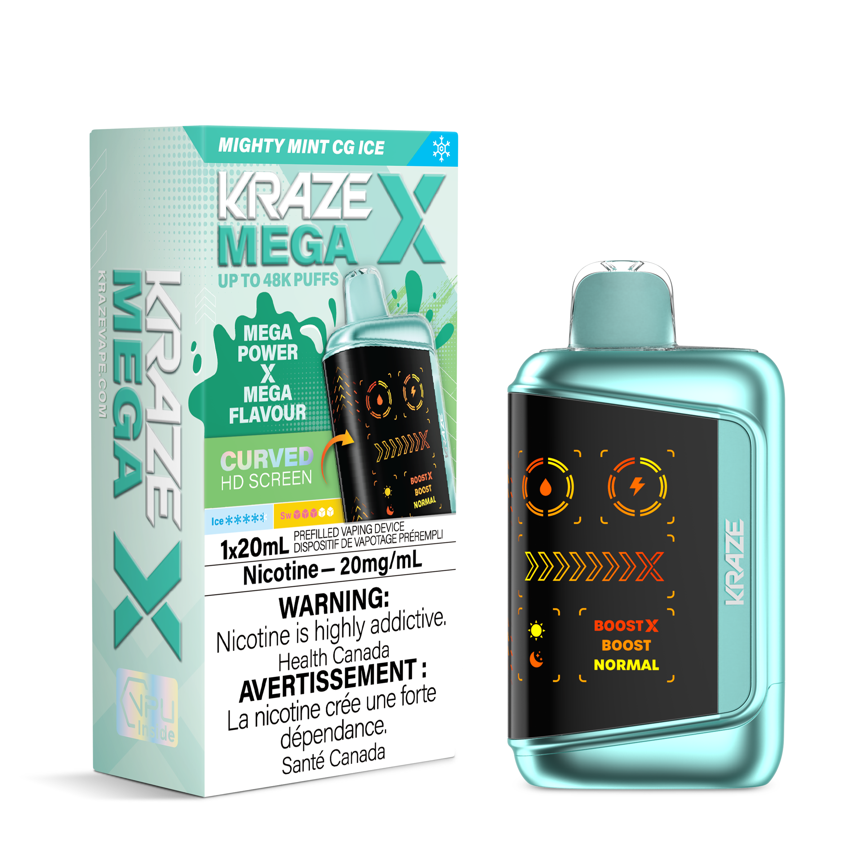 Kraze MEGA X 48K Disposable