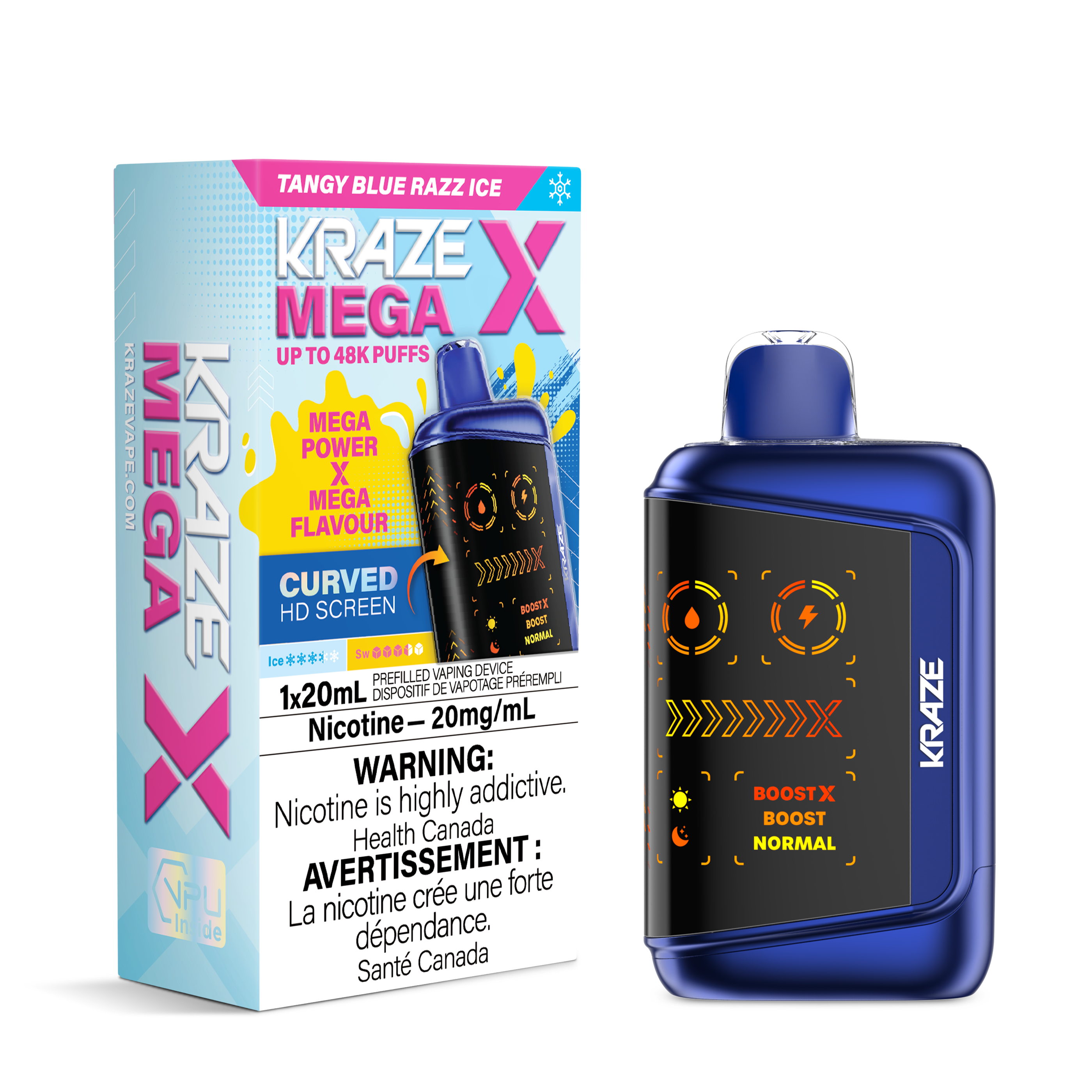 Kraze MEGA X 48K Disposable