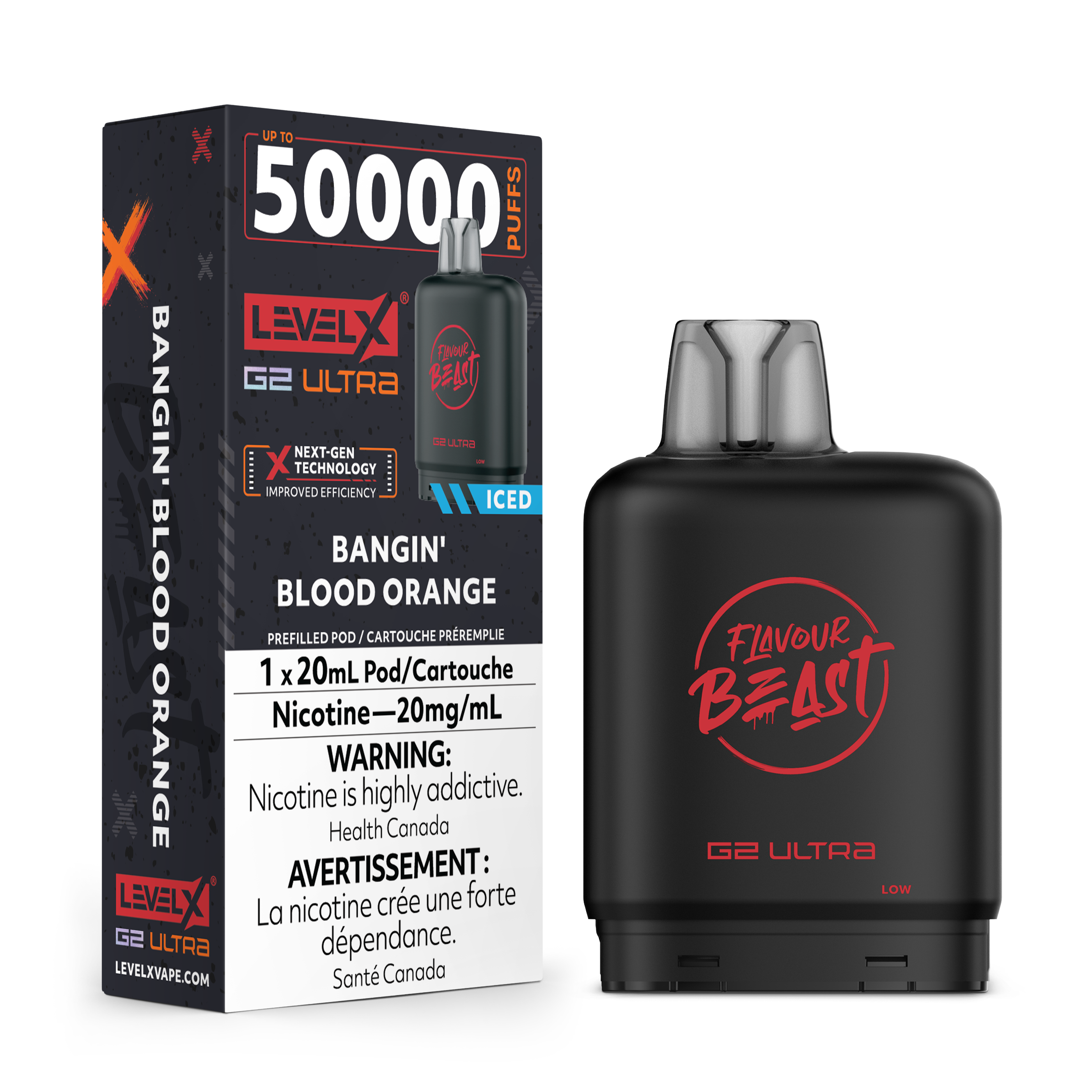 Flavour Beast Level X Pods 50K G2 Ultra