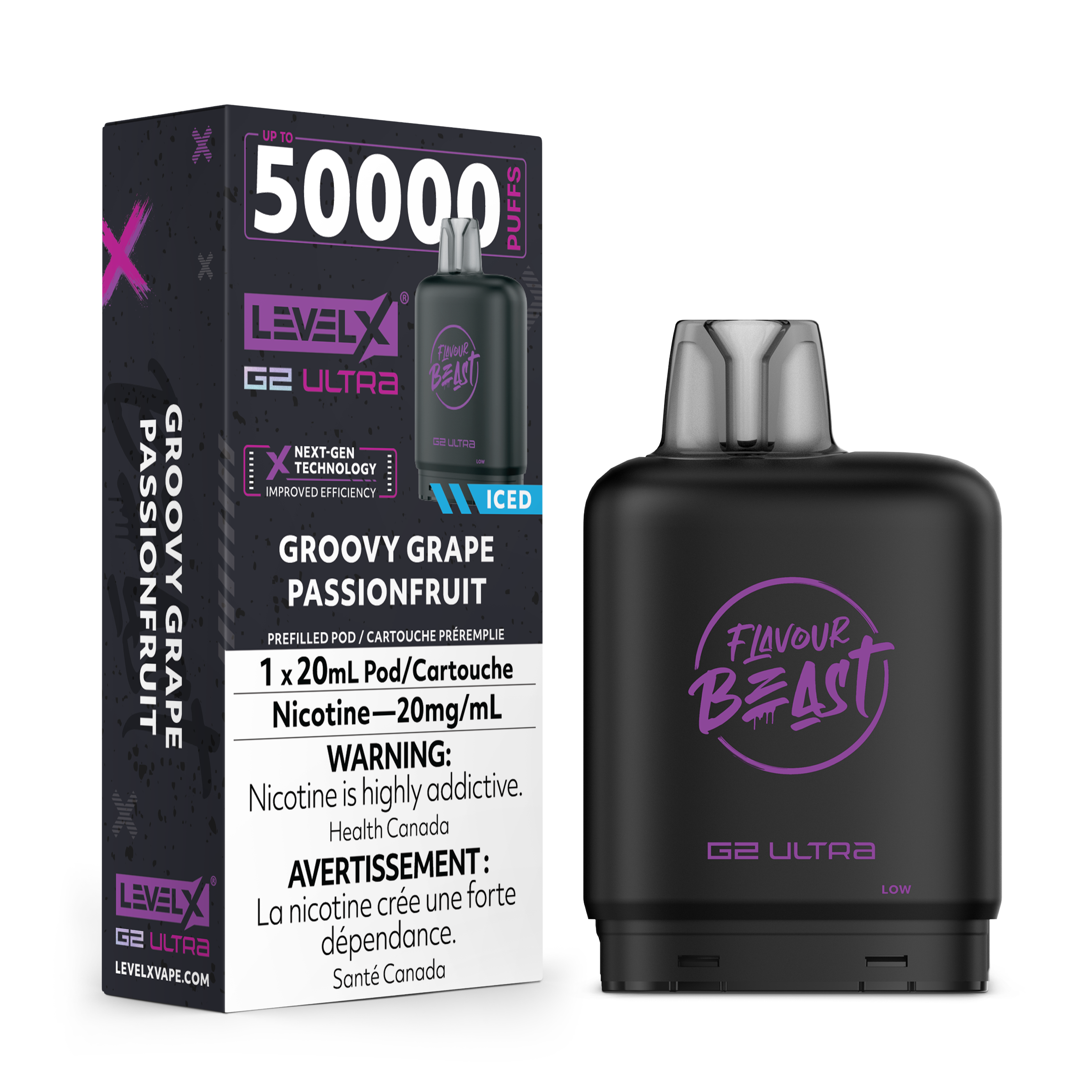 Flavour Beast Level X Pods 50K G2 Ultra