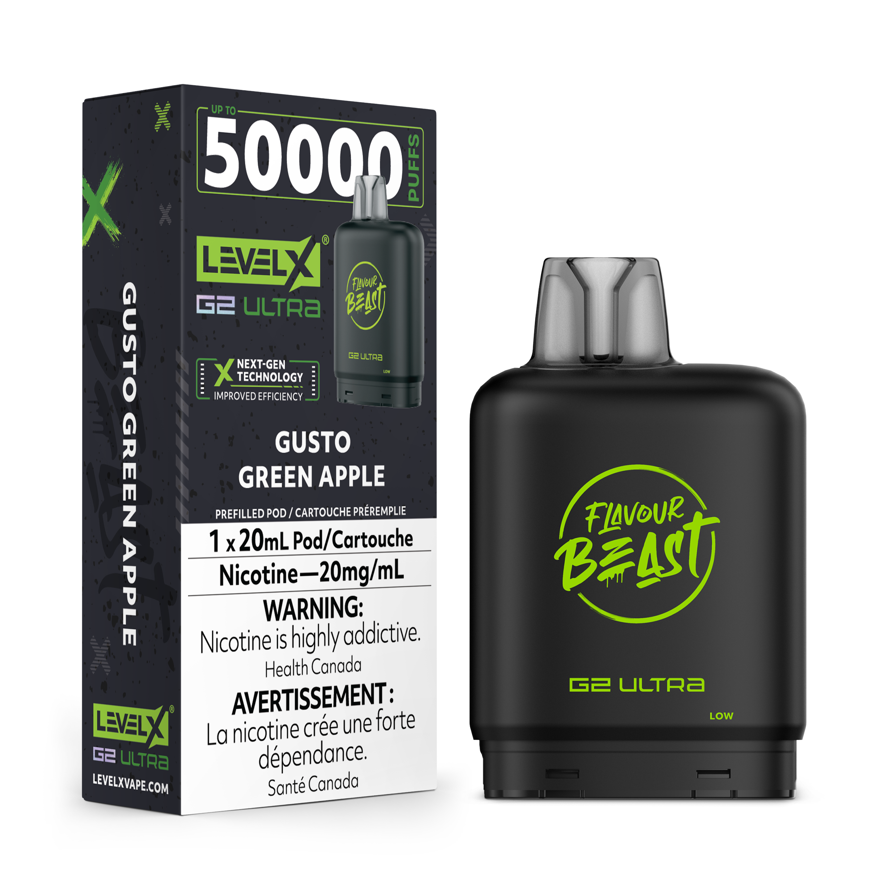 Flavour Beast Level X Pods 50K G2 Ultra