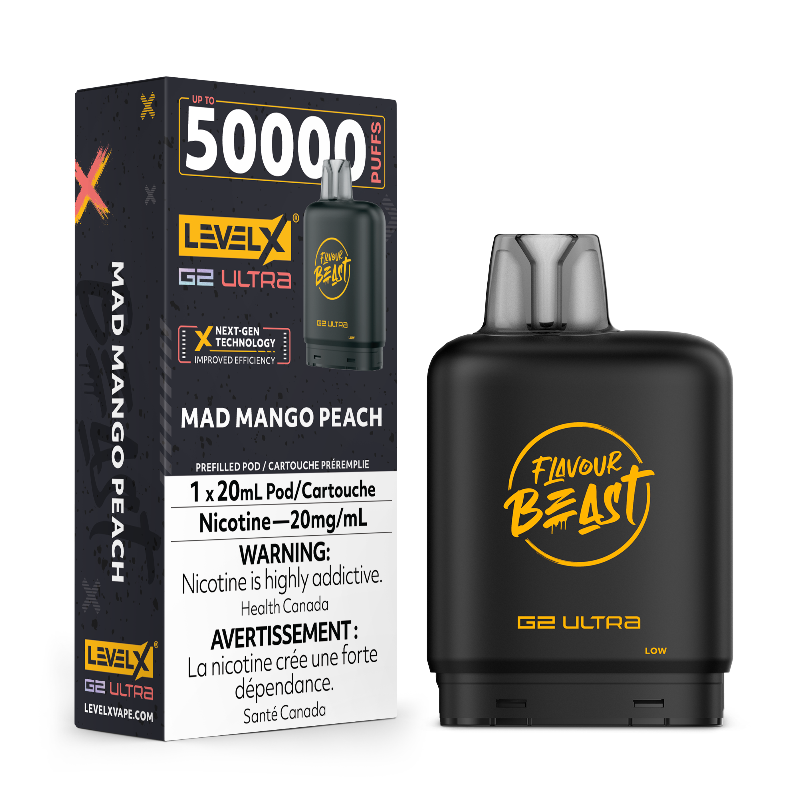 Flavour Beast Level X Pods 50K G2 Ultra