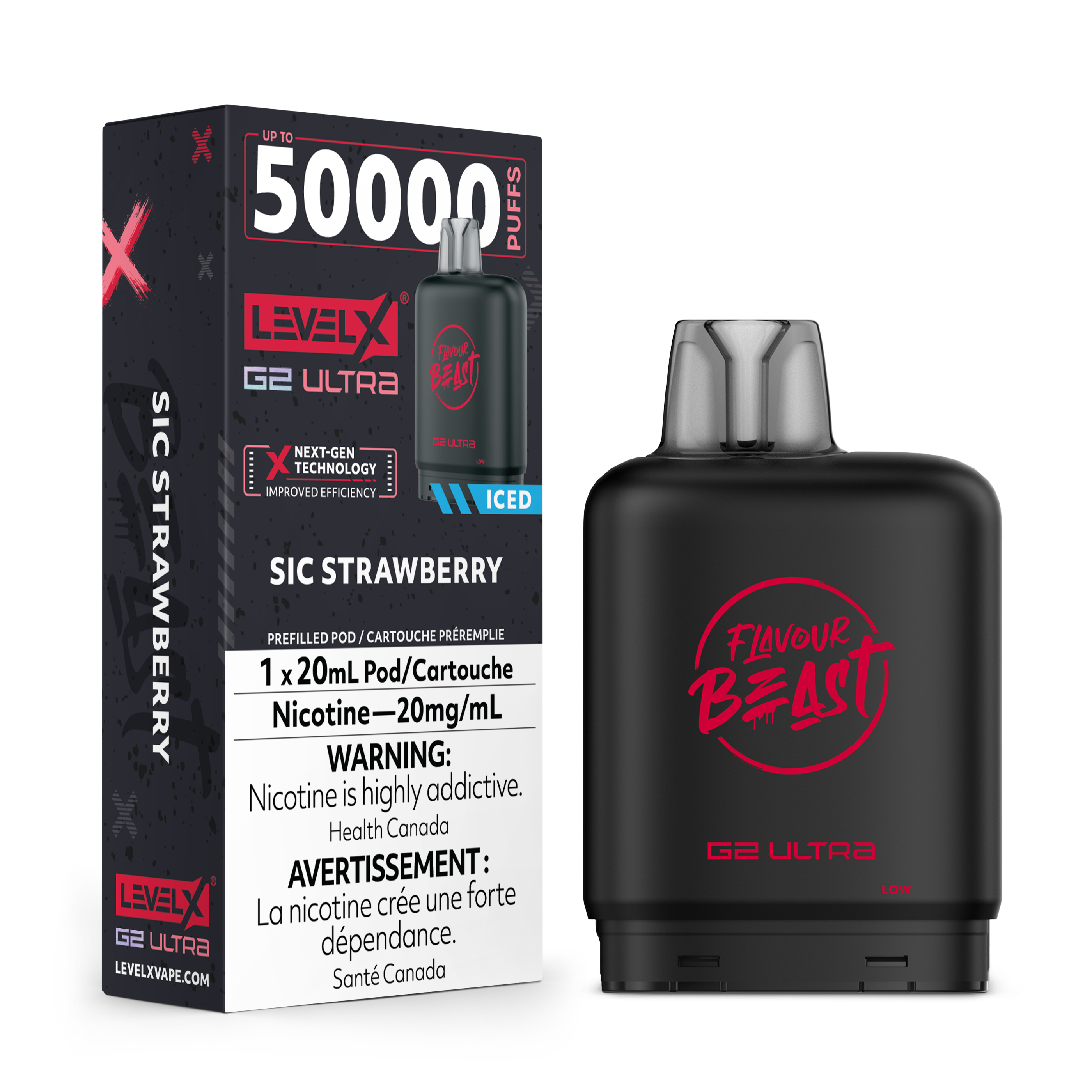 Flavour Beast Level X Pods 50K G2 Ultra