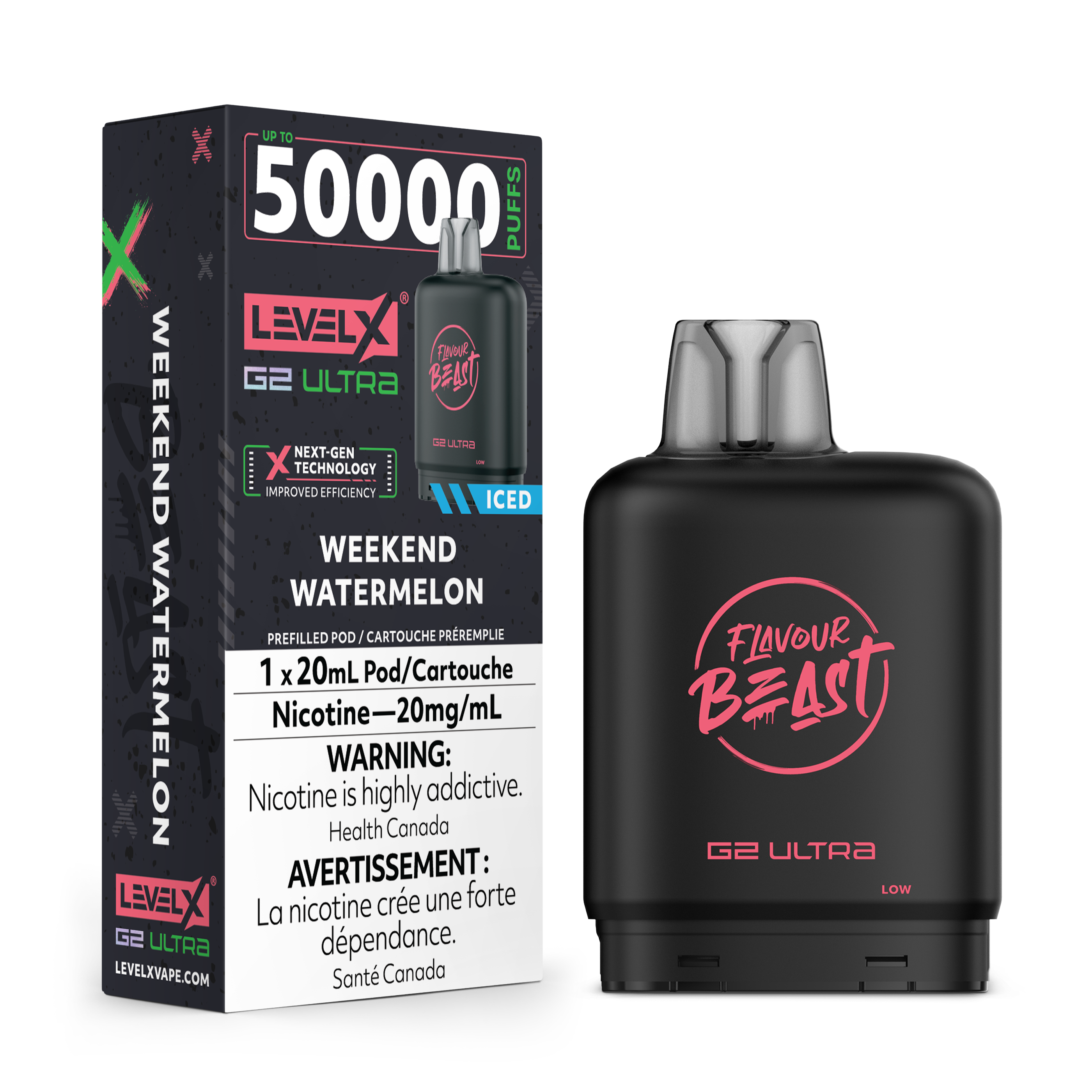 Flavour Beast Level X Pods 50K G2 Ultra