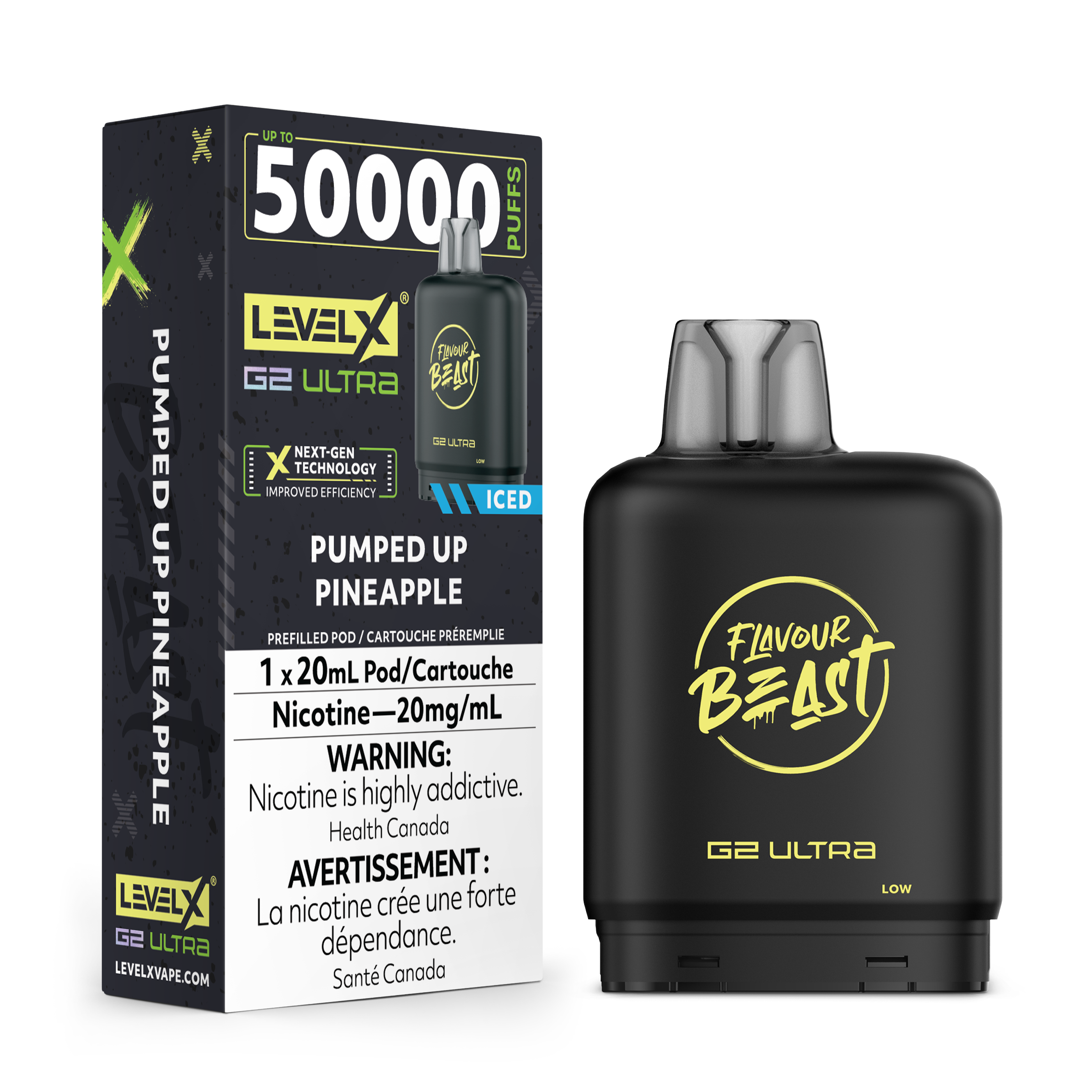 Flavour Beast Level X Pods 50K G2 Ultra