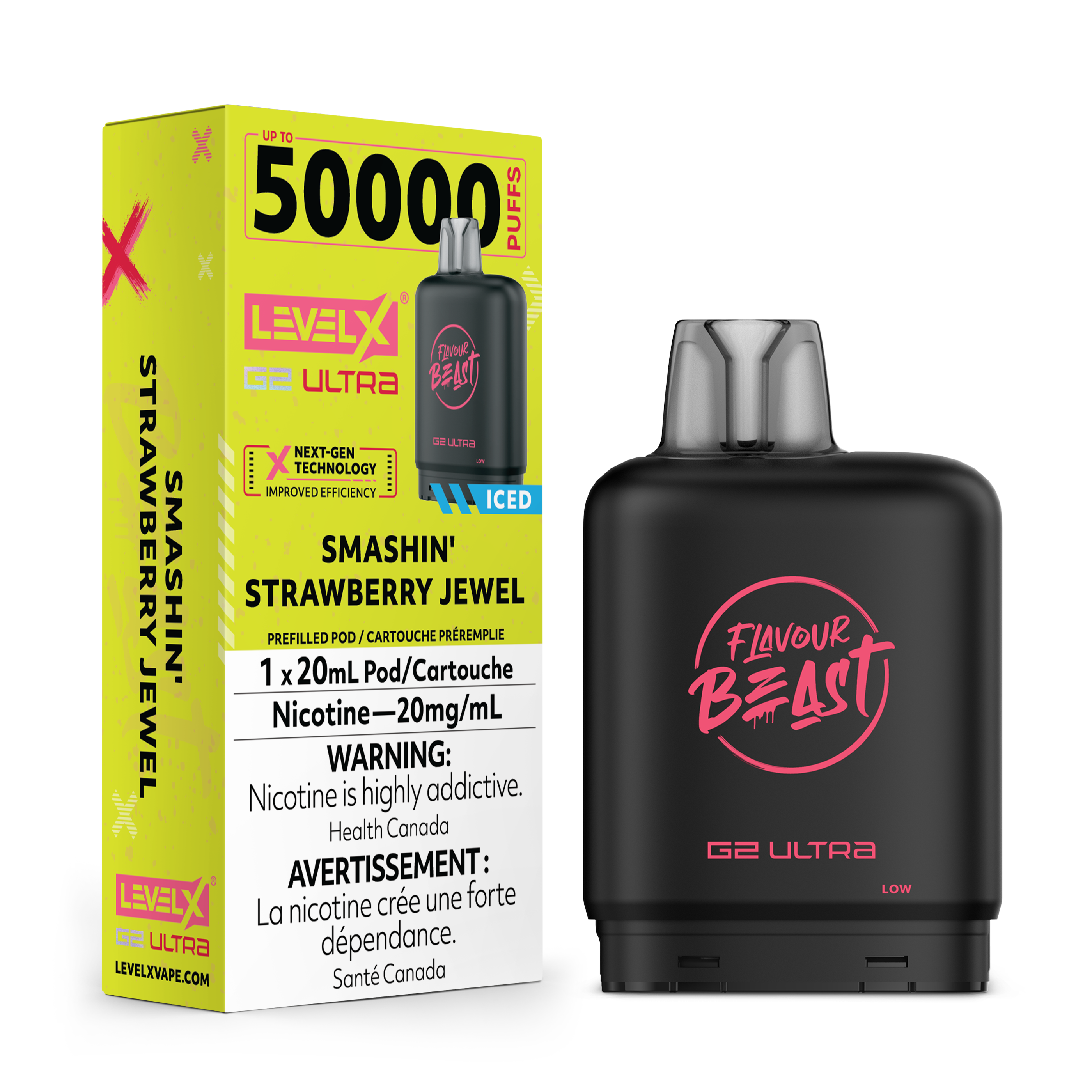 Flavour Beast Level X Pods 50K G2 Ultra
