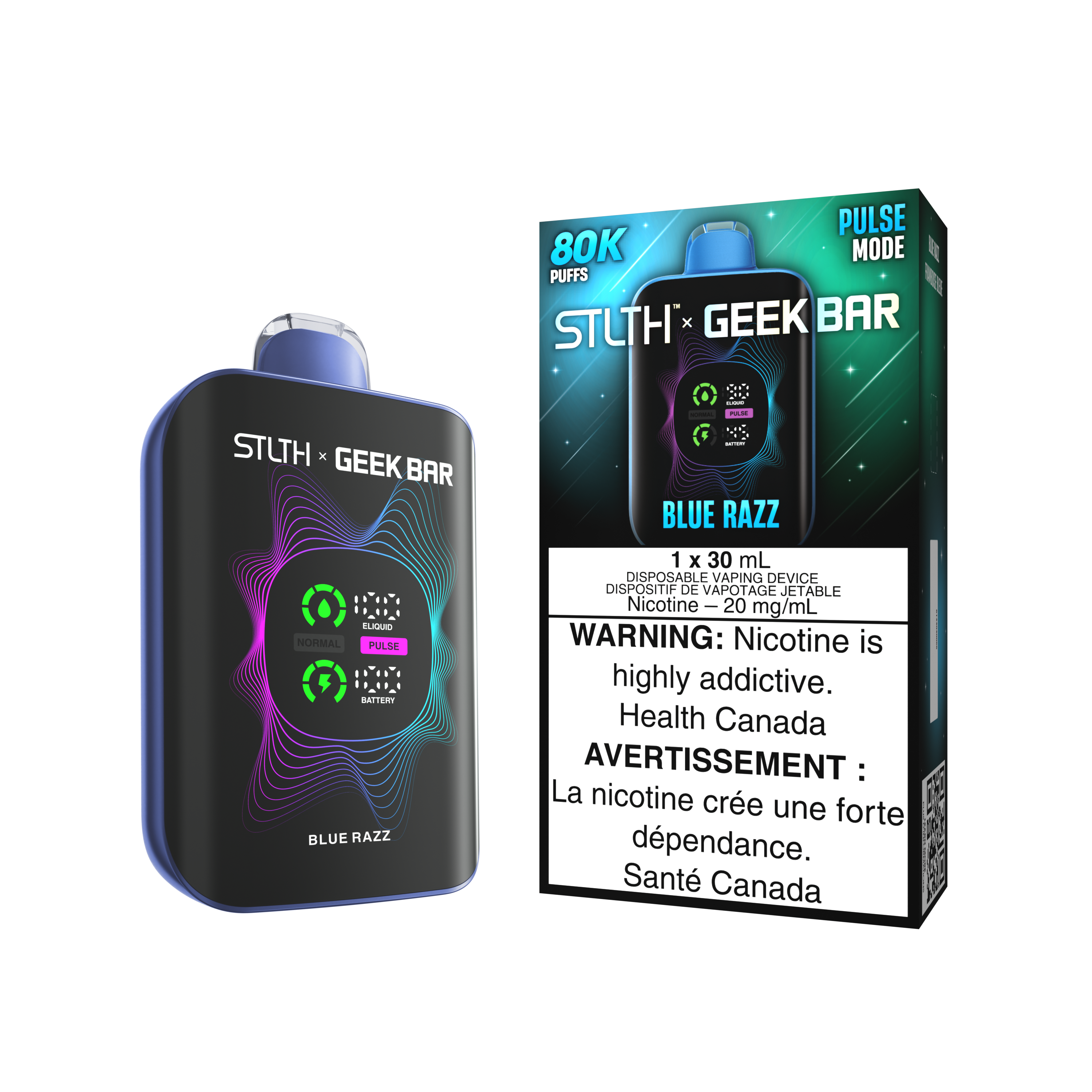 STLTH × Geek Bar Pulse Mode 80K Disposable
