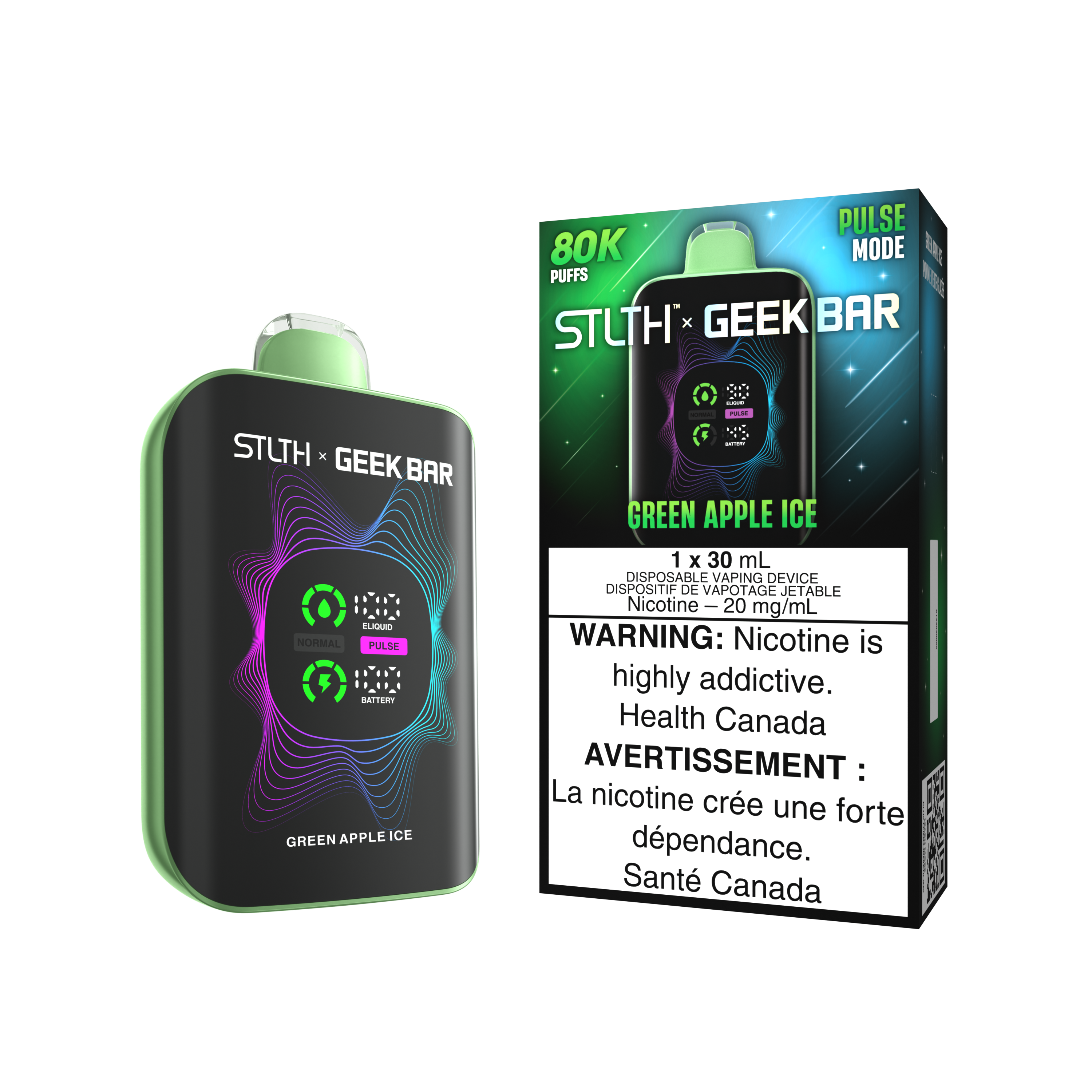 STLTH × Geek Bar Pulse Mode 80K Disposable
