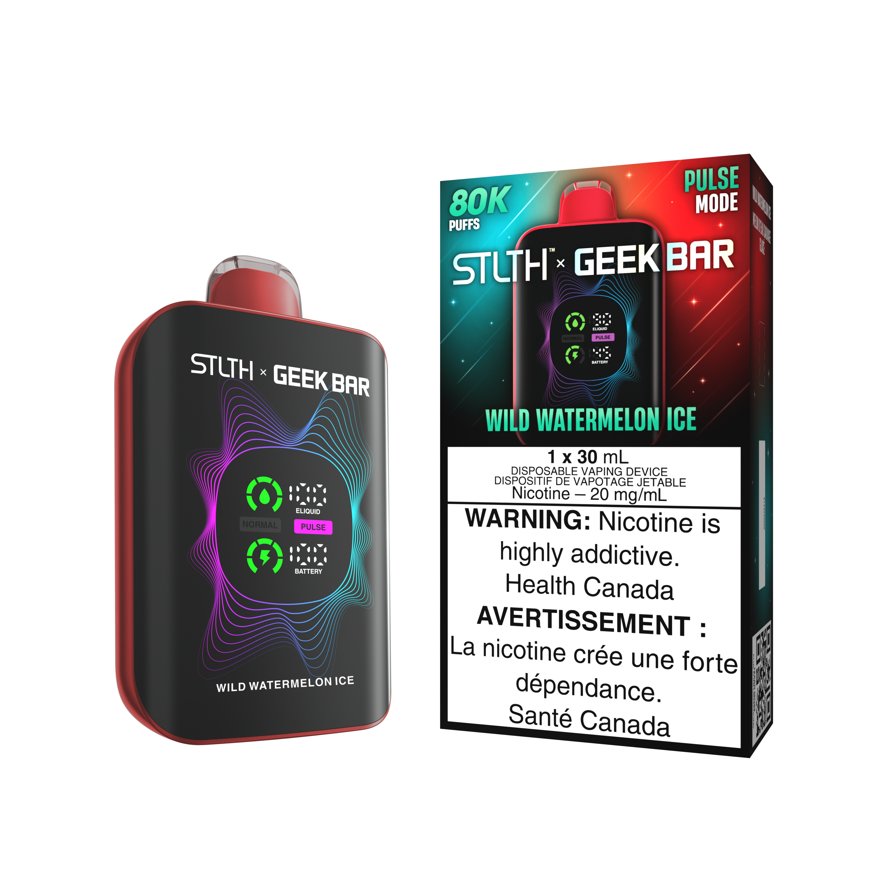 STLTH × Geek Bar Pulse Mode 80K Disposable