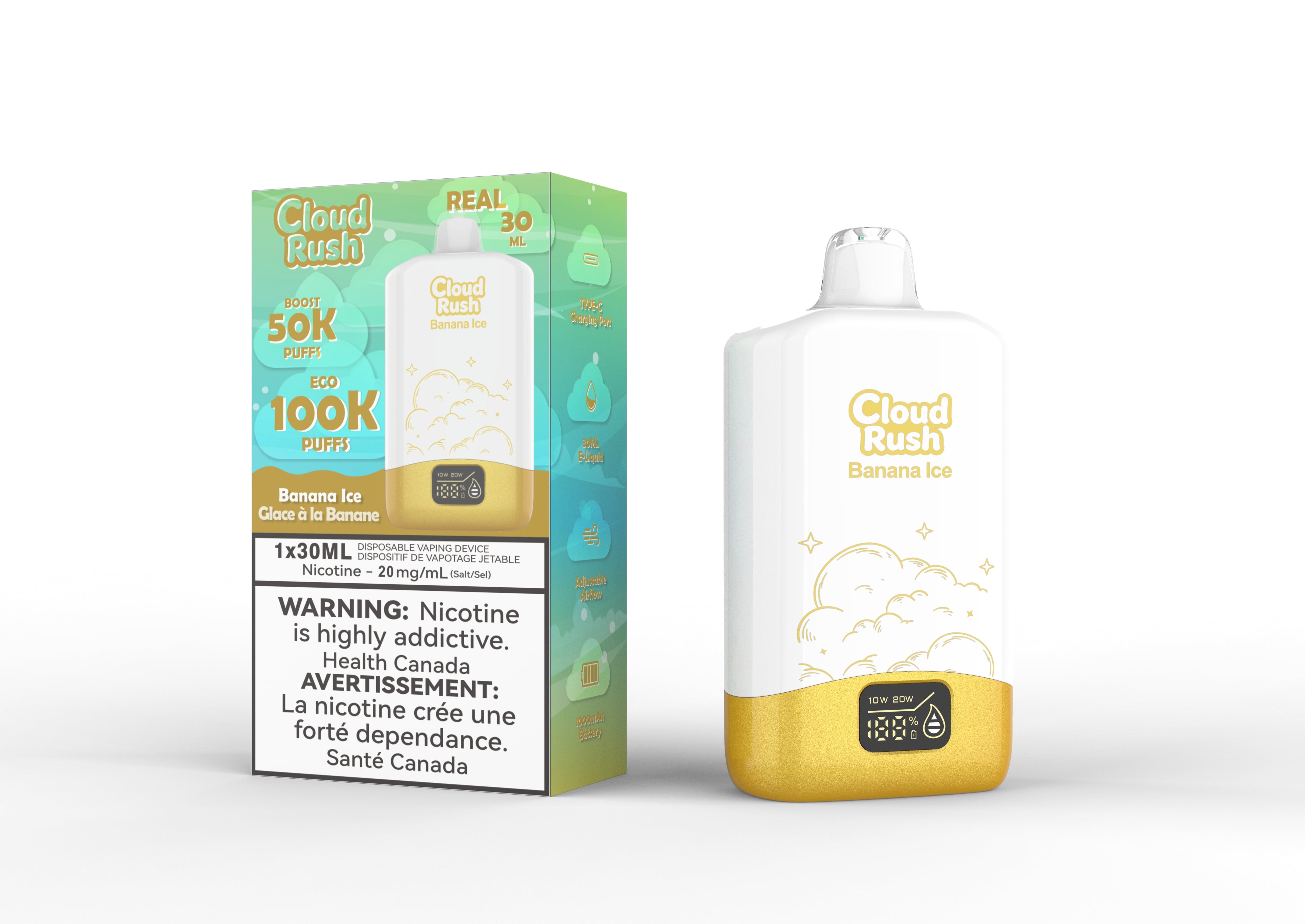 Cloud Rush 100K Disposable