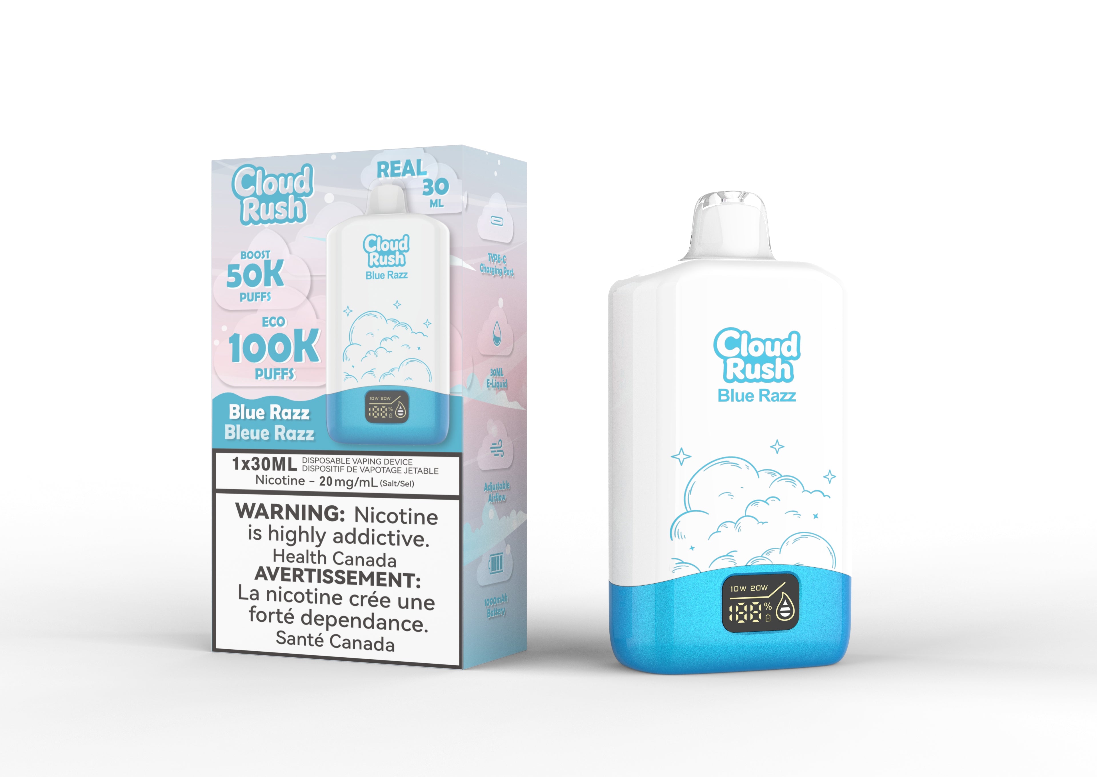 Cloud Rush 100K Disposable