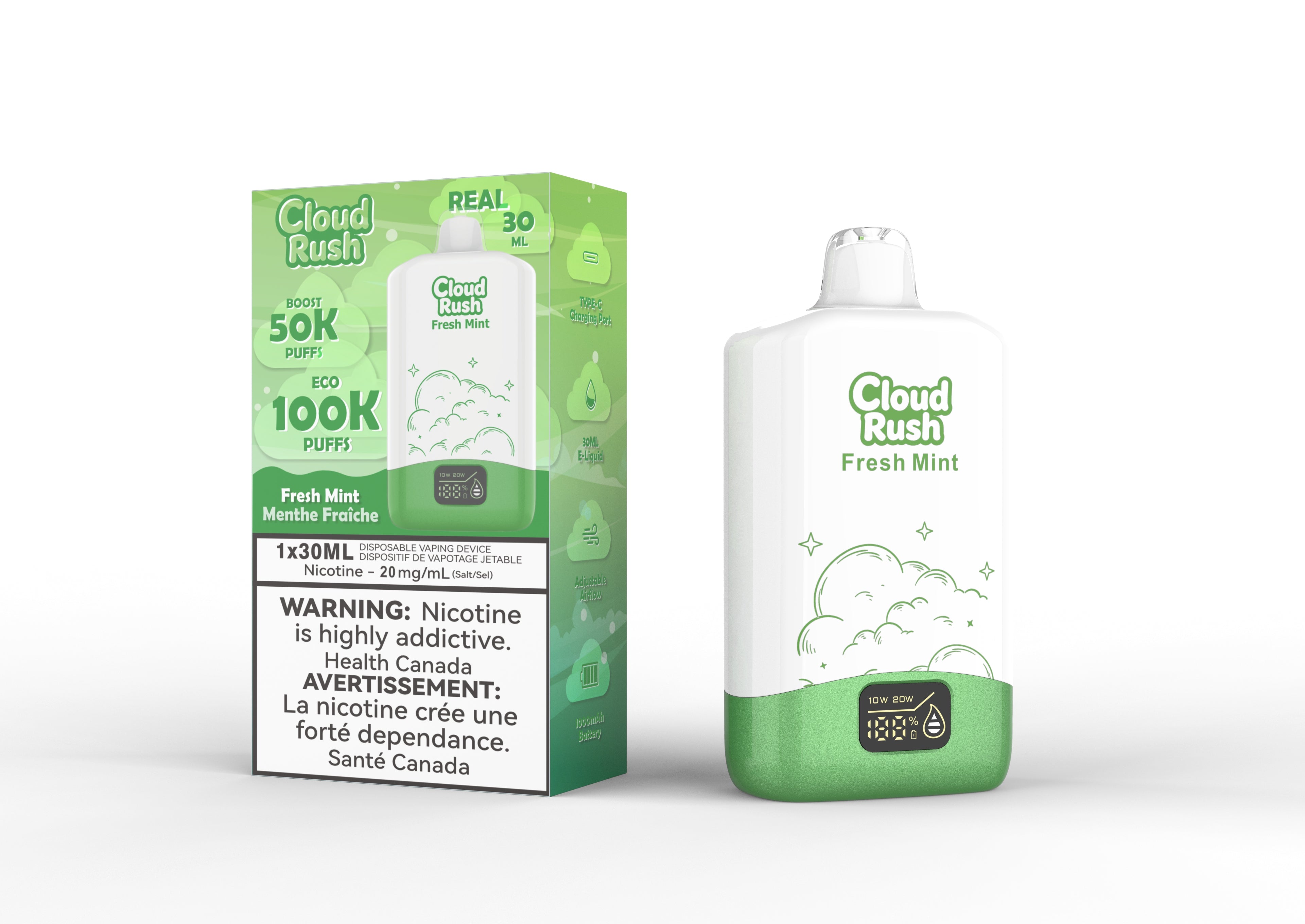 Cloud Rush 100K Disposable