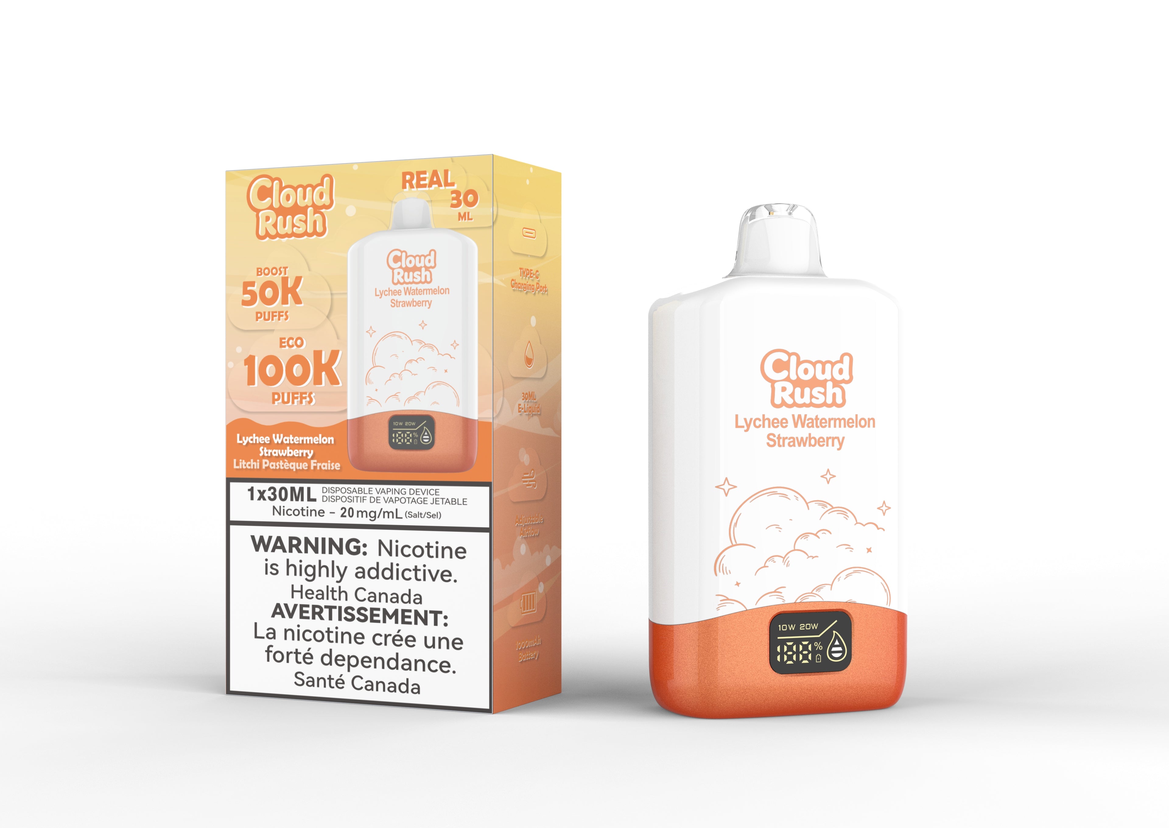 Cloud Rush 100K Disposable