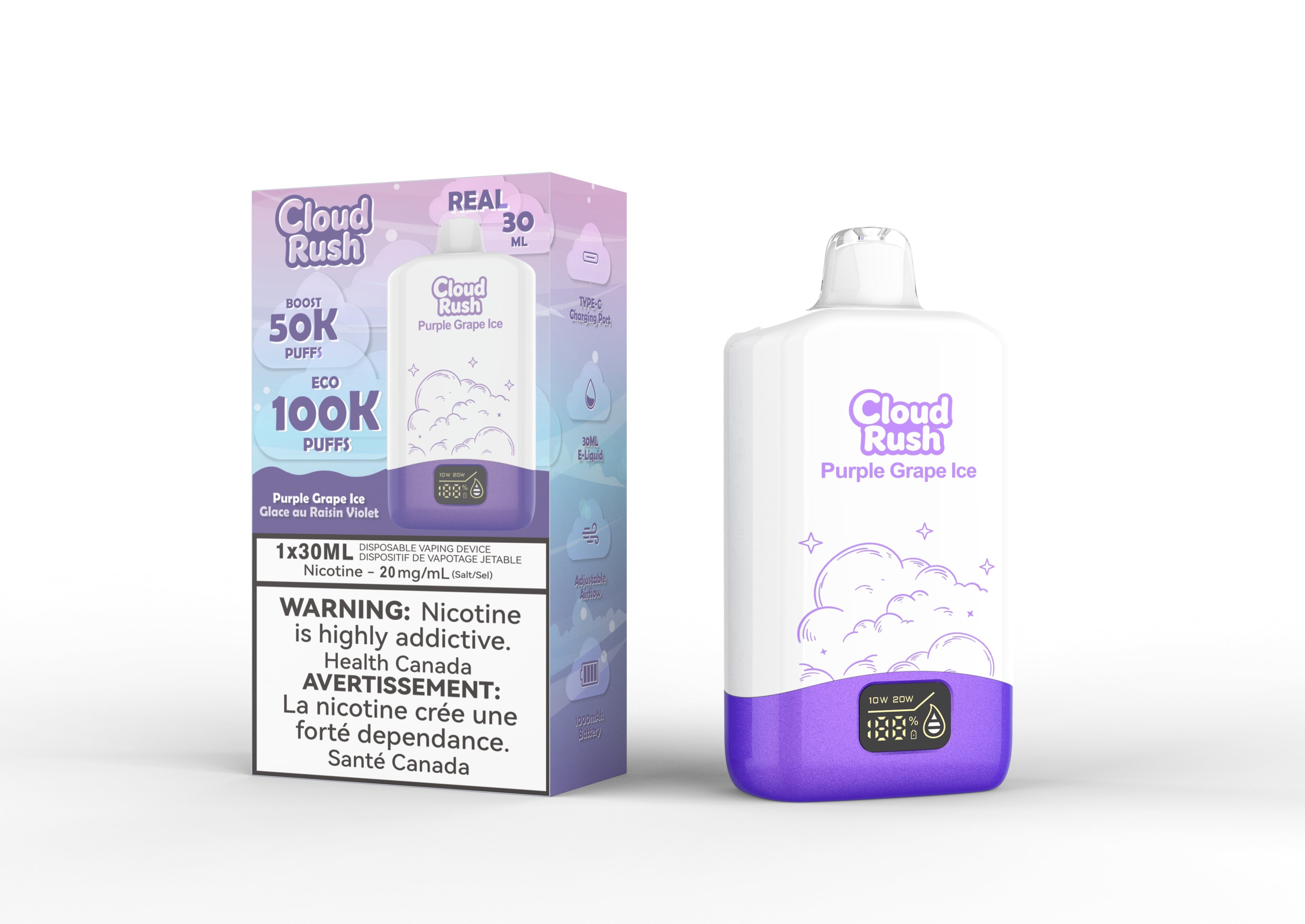 Cloud Rush 100K Disposable