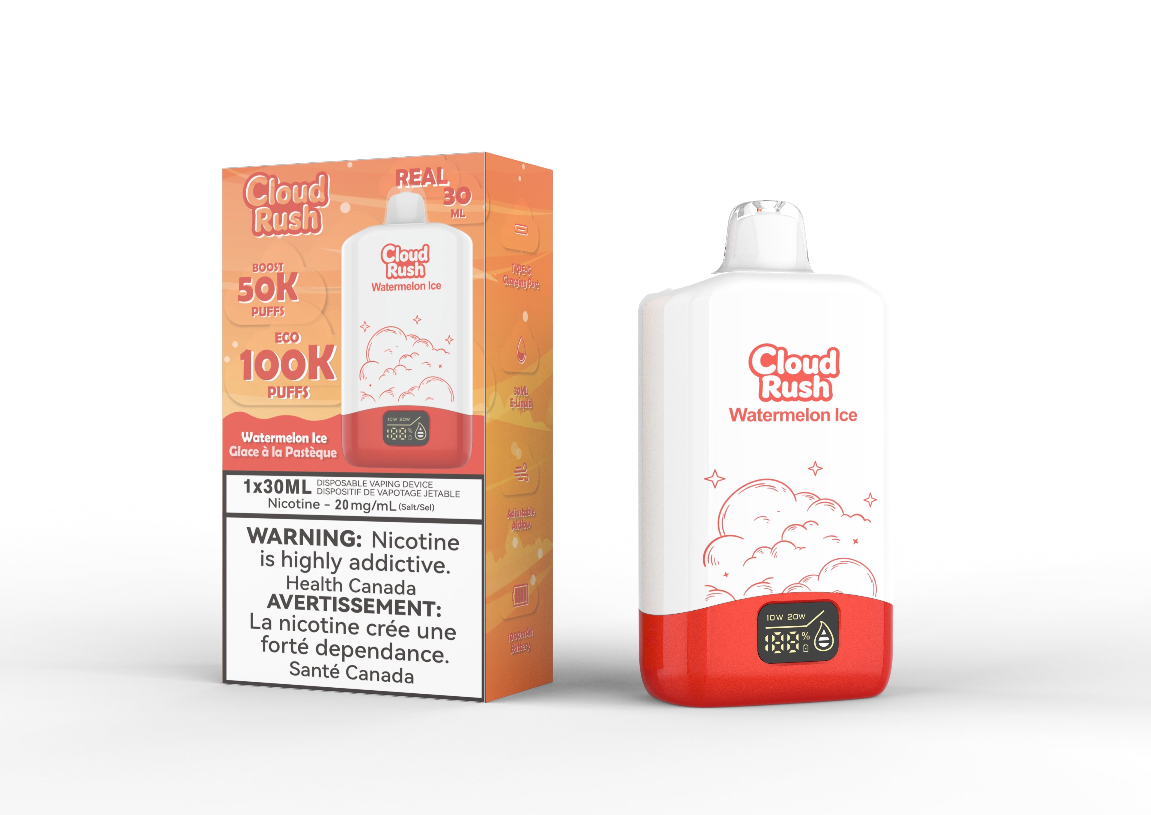 Cloud Rush 100K Disposable