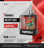 Vanza Beast Box Fruity Disposable Vape - lush ice