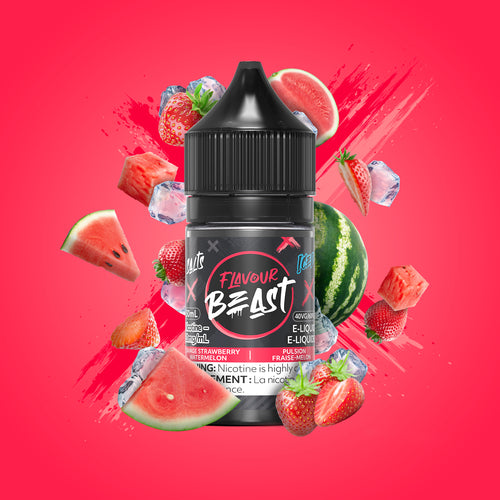 Flavour Beast E-Liquid&Nic Salt - Savage Strawberry Watermelon