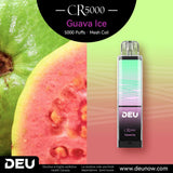 DEU CR5000 Disposable Vape - Guava Ice