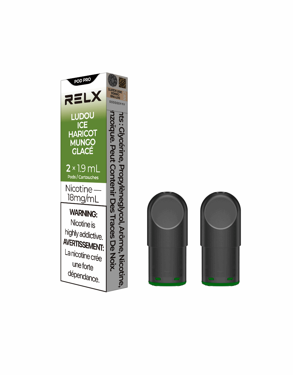 RELX Pro Vape Pods - Ludou Ice