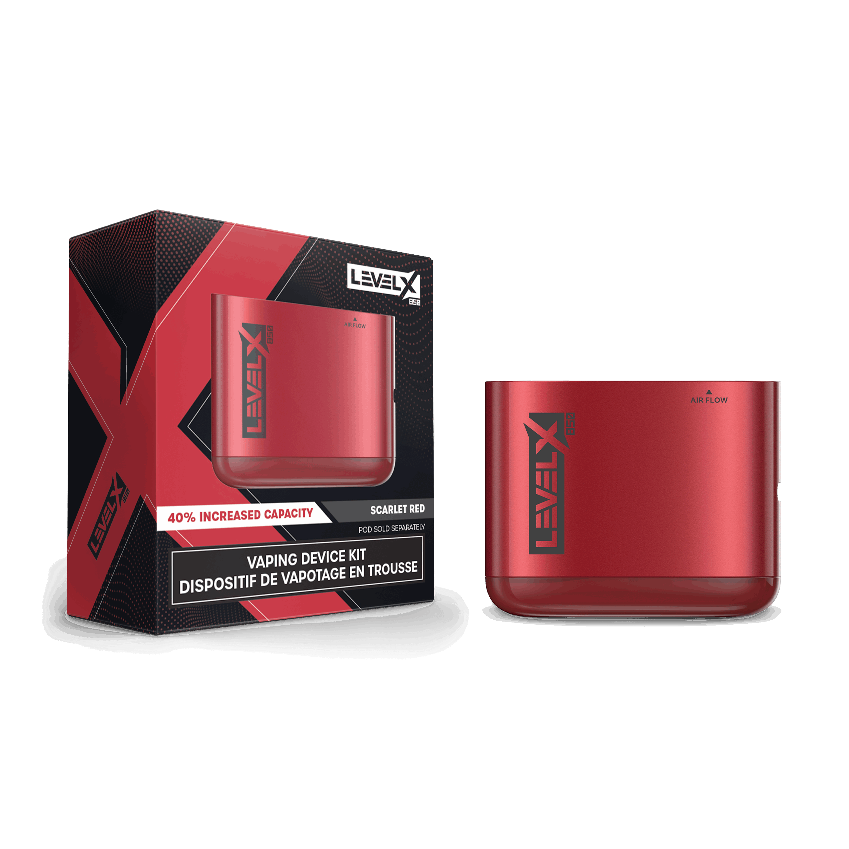 Flavour Beast Level X Device Kit 850 - Scarlet Red