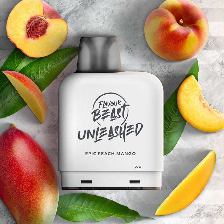 Flavour Beast Unleashed Level X Epic Pod - Peach Mango