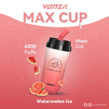 Vanza Max Cup 6000Puffs Disposable Vape - watermelon ice