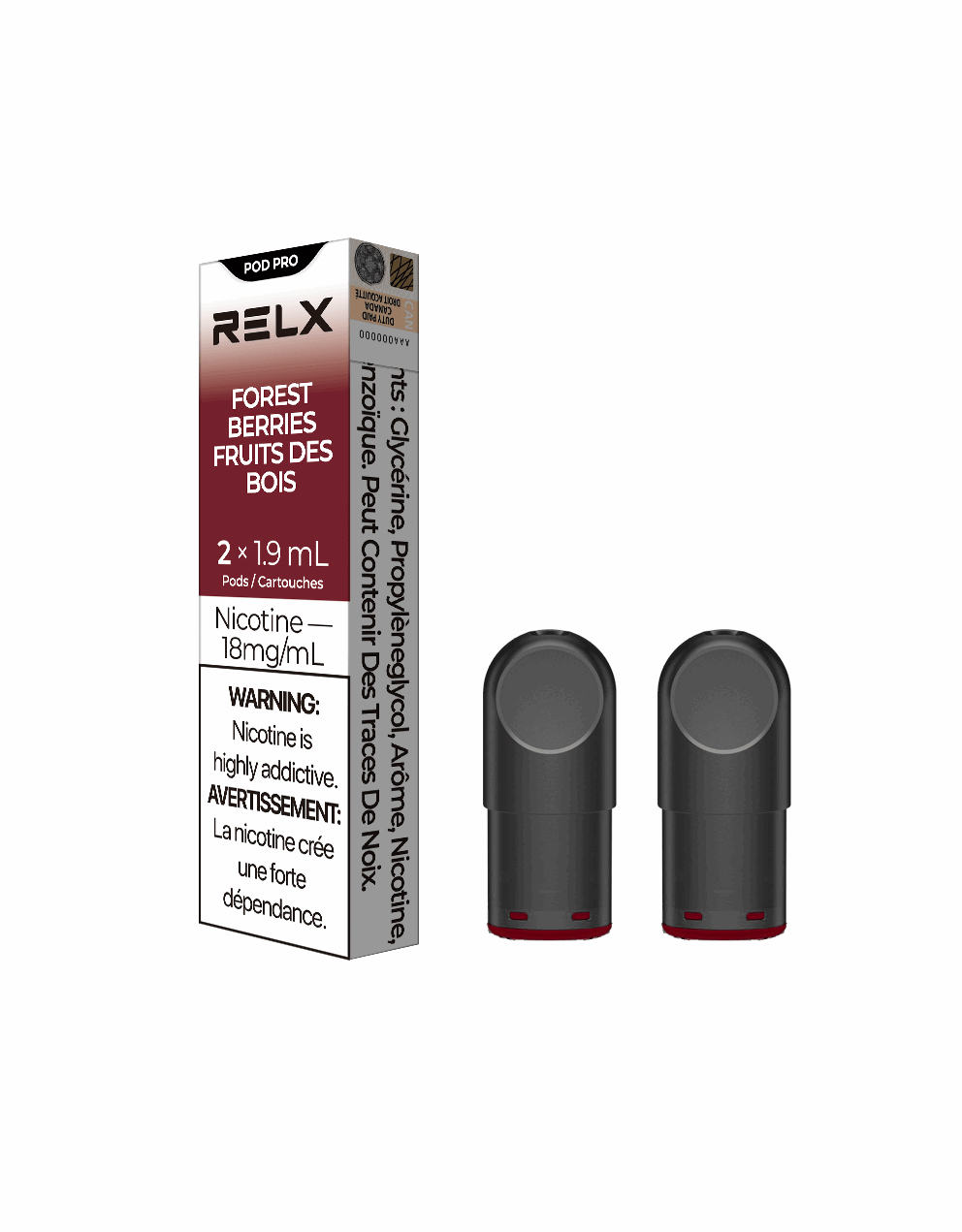 RELX Pro Vape Pods - Forest Berries