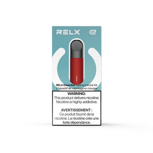 RELX Essential Vape Pen/Device-Starter Kit Red