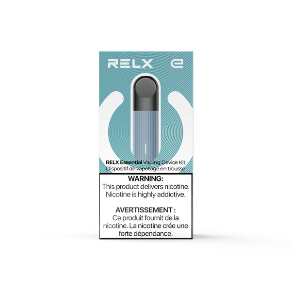 RELX Essential Vape Pen/Device-Starter Kit Steel Blue
