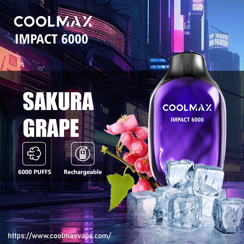COOLMAX  IMPACT 6000 - Super Cool Flavors