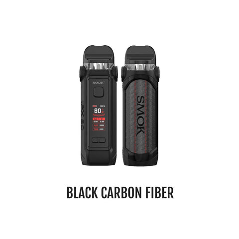 SMOK IPX80 Starter Pod Mod Kit - Black Carbon Fiber