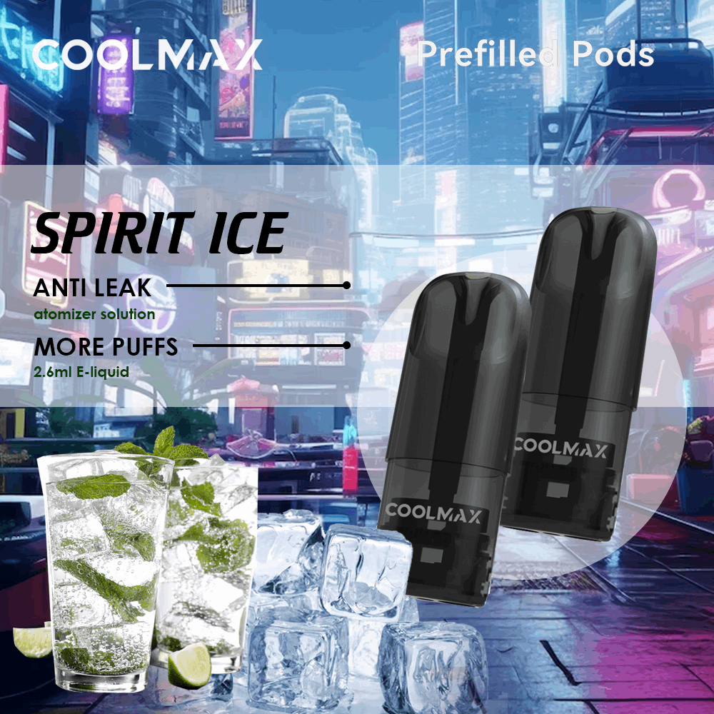 COOLMAX Prefilled Pods - Spirit Ice