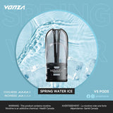 Vanza V5 Pods - Relx Compatible spring water ice